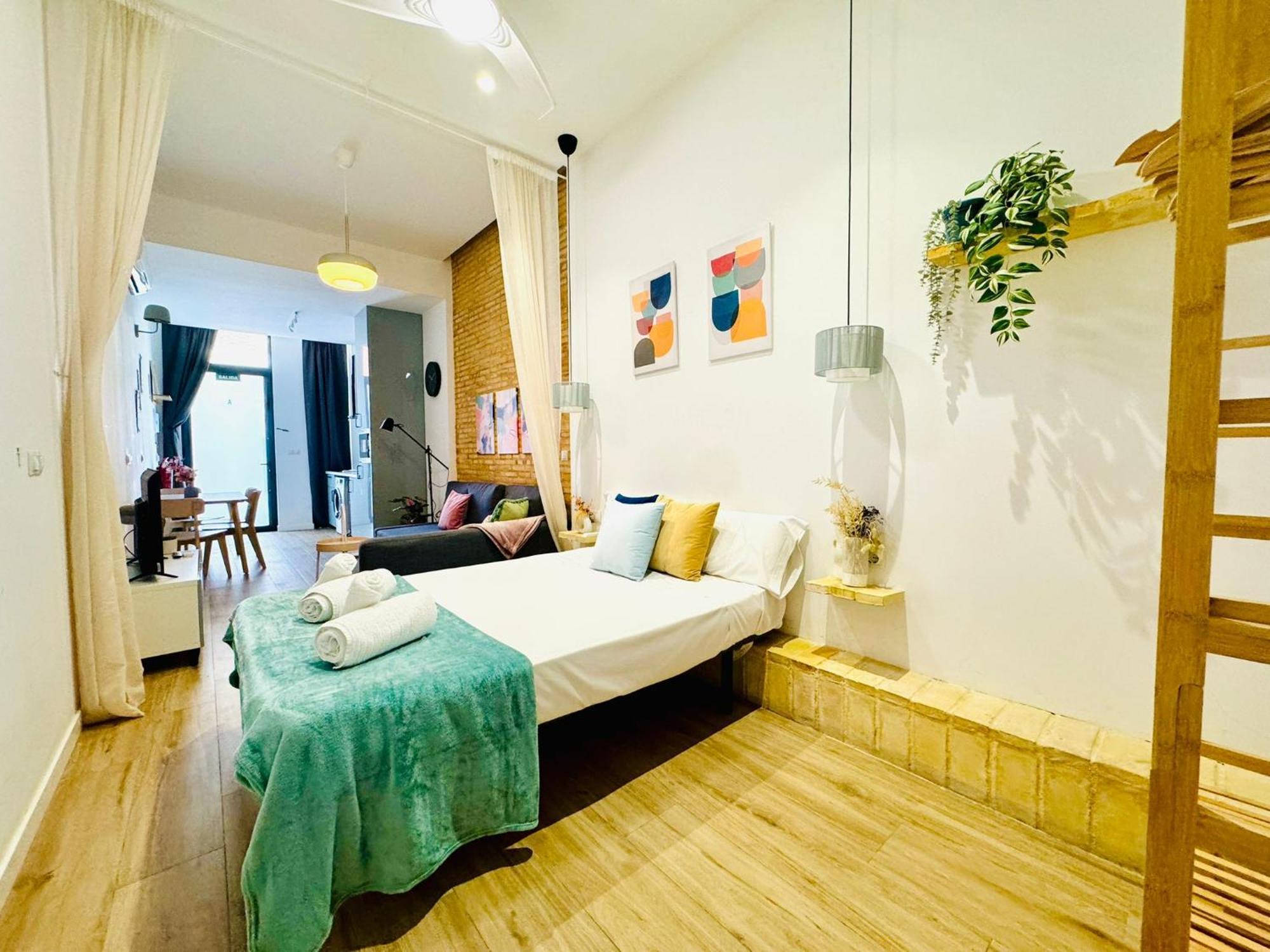 Relaxing Beachside Cabanyal Loft 발렌시아 외부 사진